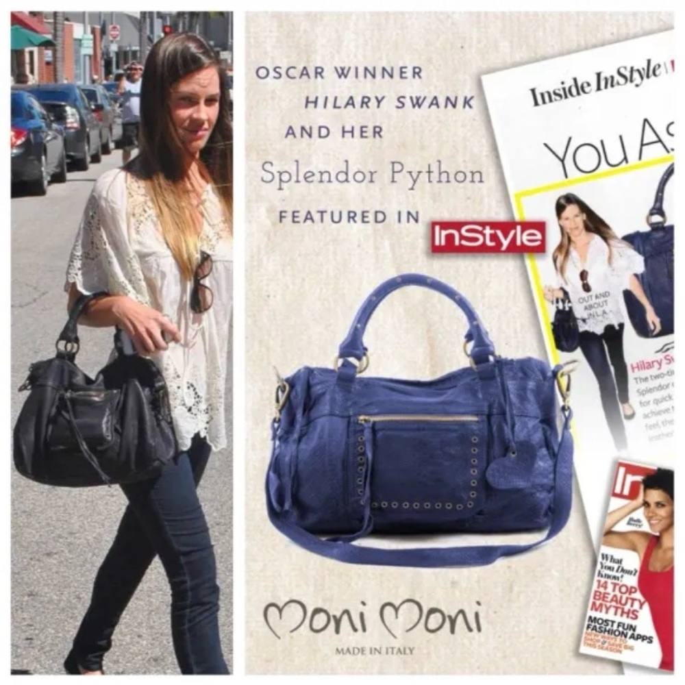 Moni Moni Splendor Tote Satchel PRICE DROP! - Picture 13 of 13